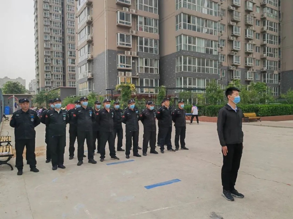 亞太物業(yè)║開展秩序員春季大練兵訓練